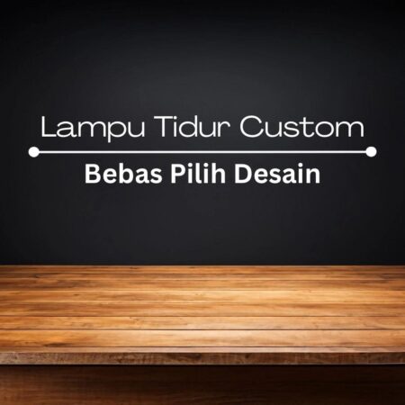 Lampu Tidur Gambar Custom